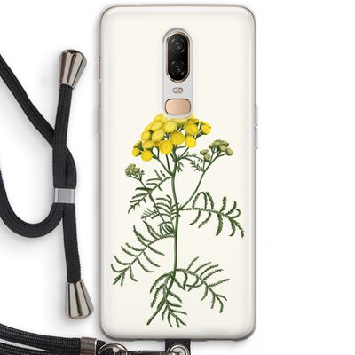 Tansy: OnePlus 6 Transparant Hoesje met koord