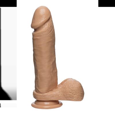 Doc Johnson Perfect D - Realistic FIRMSKYN Dildo met Ballen - 8 / 20 cm