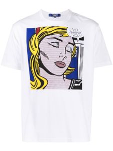 Junya Watanabe MAN t-shirt à imprimé Pop Art - Blanc