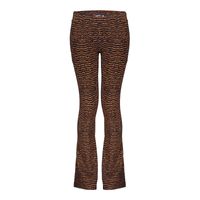 Geisha Meisjes legging - Zebra AOP - Cognac / Zwart - thumbnail