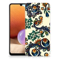 Siliconen Hoesje Samsung Galaxy A32 4G | A32 5G Enterprise Editie Barok Flower - thumbnail