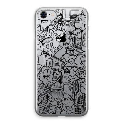 Vexx Black City : iPhone 8 Transparant Hoesje