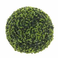 Buxus bol Theeblad groen D27 cm kunstplant UV-bestendig