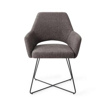 Yanai Eetkamerstoel - Cross Black