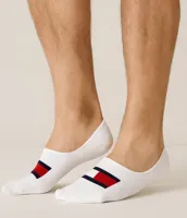 Tommy Hilfiger 2-pack - katoenen Footies sokken - Lage sneakersokken voor dames en heren die niet afzakken