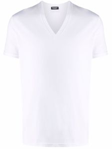 DSQUARED2 t-shirt à col v - Blanc