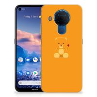 Nokia 5.4 Telefoonhoesje met Naam Baby Beer