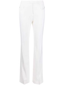 TOM FORD pantalon évasé à taille haute - Blanc