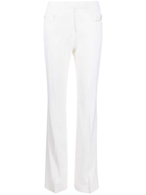 TOM FORD pantalon évasé à taille haute - Blanc