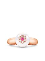 David Morris bague Berry en or 18ct ornée de diamants - Rose - thumbnail