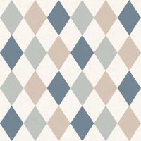 Cristiana Masi MiniMe Behang met harlequin ruiten - 17126