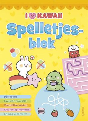 I love Kawaii Spelletjesblok (Paperback)