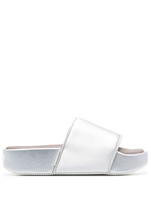 Y-3 sandales à plateforme - Argent