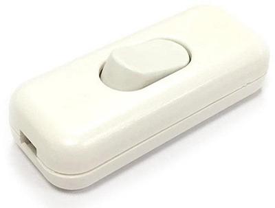 Enzo snoerschakelaar wit 4a 7401040