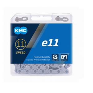 KMC E11 EPT Fietsketting 1/2x11/128 Zilver