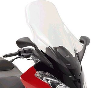 GIVI Windscherm, moto en scooter, D242ST Verhoogd transparant