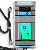 Chug Bottle: Samsung Galaxy Note 8 Transparant Hoesje met koord