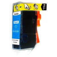 Huismerk Canon CLI-521C cartridge cyaan met chip