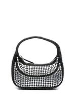 Chiara Ferragni mini sac à ornements strassés - Argent - thumbnail