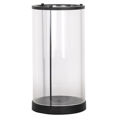 Richmond Windlicht 'Dayene' 40cm, kleur Zwart