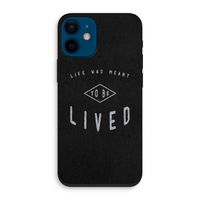 To be lived: iPhone 12 mini Biologisch afbreekbaar hoesje