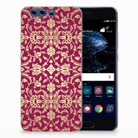 Siliconen Hoesje Huawei P10 Plus Barok Pink