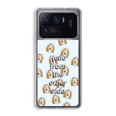 Hello: Xiaomi Mi 11 Ultra Transparant Hoesje