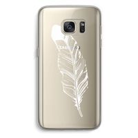 Pluim: Samsung Galaxy S7 Transparant Hoesje