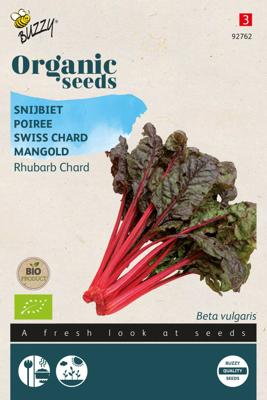 Organic Snijbiet Rhubard Chard (BIO) - Buzzy