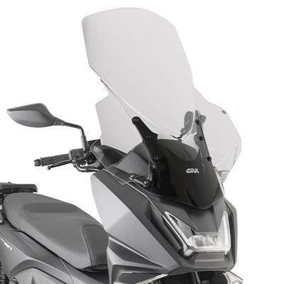 GIVI Windscherm, moto en scooter, 6125DT Transparant excl. montagekit