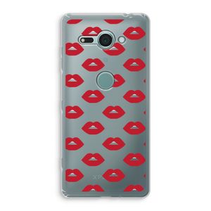 Lips: Sony Xperia XZ2 Compact Transparant Hoesje