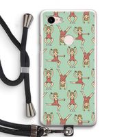 Gymboys: Pixel 3 Transparant Hoesje met koord