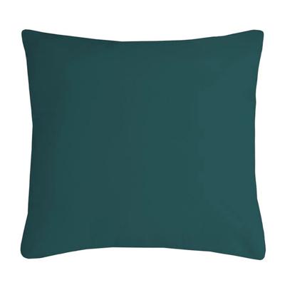 Stof Textile sierkussen Nelson - petrol - 40 x 40 cm - bank kussens - polyester