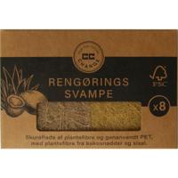 CC Hansen Kleine schuursponsjes met plantenvezel uit kokosno CC Hansen Kleine schuursponsjes met plantenvezel uit kokosno