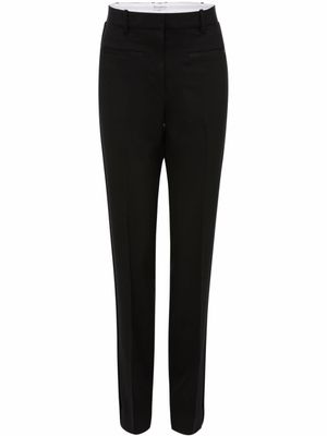 JW Anderson pantalon de tailleur à coupe slim - Noir