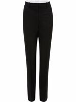 JW Anderson pantalon de tailleur à coupe slim - Noir - thumbnail