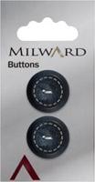 Milward Knoop met Werkje Blauw 20mm (2 stuks)