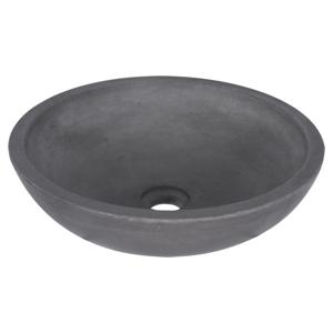 Differnz Ravano waskom beton | donkergrijs | Ø 40 x 12 cm