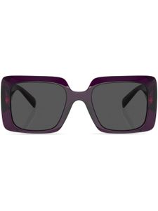 Versace Eyewear lunettes de soleil à monture carrée - Violet