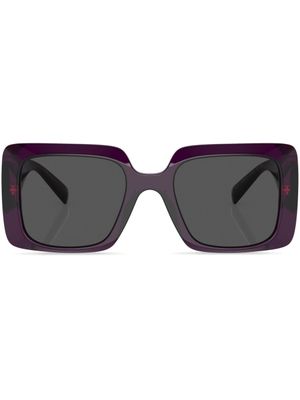 Versace Eyewear lunettes de soleil à monture carrée - Violet