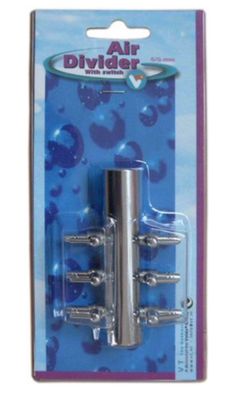 Air Divider With Switch 6-way 4/6 mm vijveraccesoires VT - Vt Air Divider With Switch 6-way 4/6 mm vijveraccesoires VT - Vt