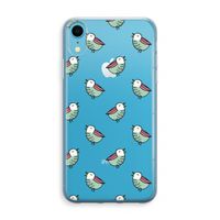 Vogeltjes: iPhone XR Transparant Hoesje Vogeltjes: iPhone XR Transparant Hoesje