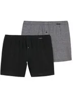 Schiesser 2-Pack heren wijde boxershort - Tension