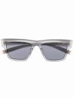 Dita Eyewear lunettes de soleil à monture transparente - Gris