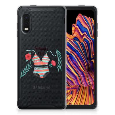 Samsung Xcover Pro Telefoonhoesje met Naam Boho Summer Samsung Xcover Pro Telefoonhoesje met Naam Boho Summer