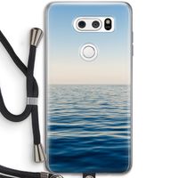 Water horizon: LG V30 Transparant Hoesje met koord