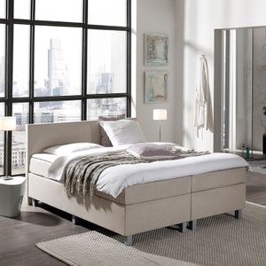 Boxspringset Zion | met Extra Hoge Onderbox | 220  cm lang