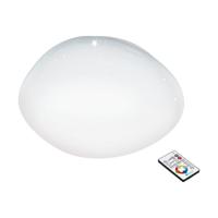 EGLO Sileras - LED plafondlamp - Ø60 cm - wit met kristal - thumbnail