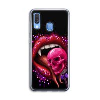 Dodelijk zoet: Samsung Galaxy A40 Transparant Hoesje
