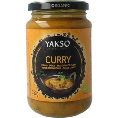 Yakso Curry wok saus bio